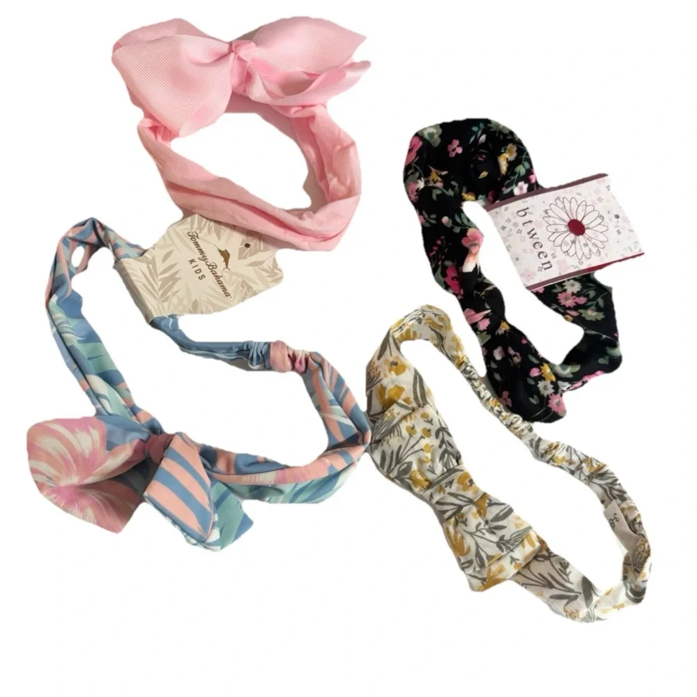 Floral and Pastel Headband Set